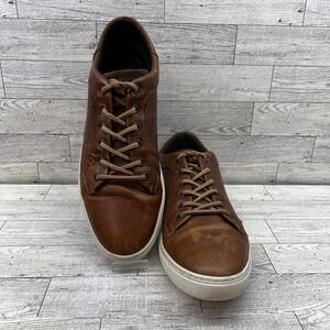 Bull Boxer Bardeau Brown Leather Casual Sneaker Shoes Men Size 9‎